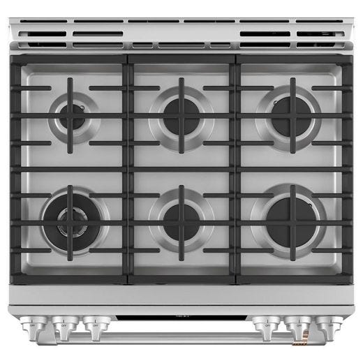 30" Slide-in Dual-Fuel Range with Convection Technology