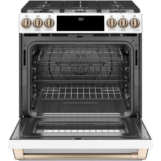 30" Slide-in Dual Fuel Range with Warming Drawer
