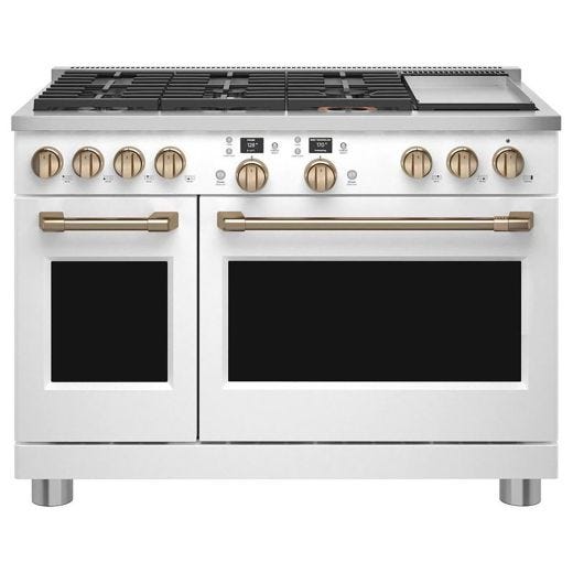 48" 8.25 cu. Ft. Smart Dual-Fuel Commercial Range
