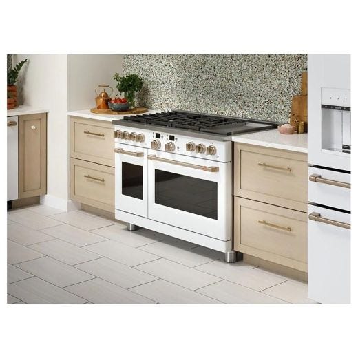 48" 8.25 cu. Ft. Smart Dual-Fuel Commercial Range
