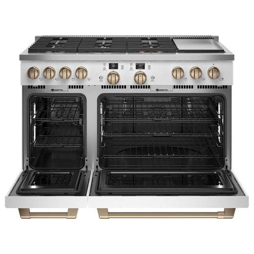 48" 8.25 cu. Ft. Smart Dual-Fuel Commercial Range