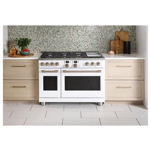 48" 8.25 cu. Ft. Smart Dual-Fuel Commercial Range