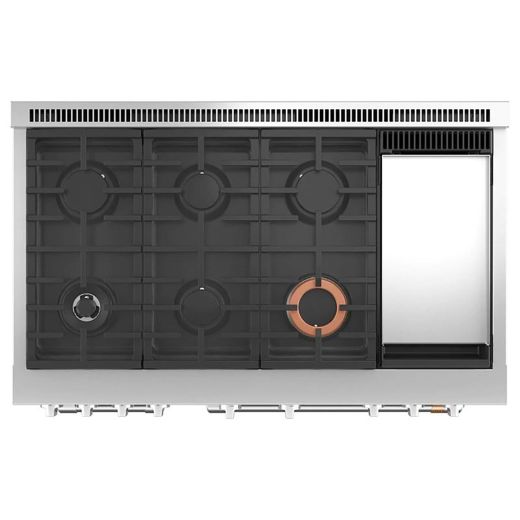 48" 8.25 cu. Ft. Smart Dual-Fuel Commercial Range