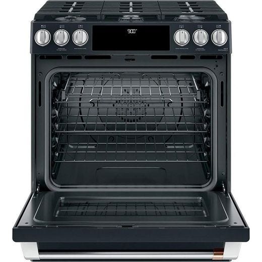 30" Slide-In Dual Fuel Range with Warming Drawer