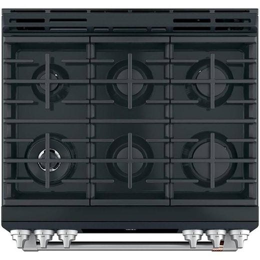 30" Slide-In Dual Fuel Range with Warming Drawer