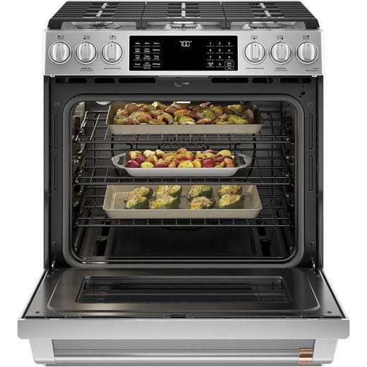 30" Slide-in Gas Range with Convection Technology