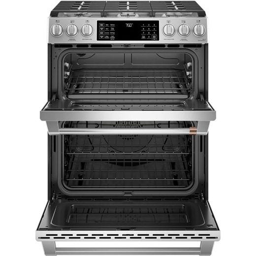 30" Gas Double Oven Range with Convection Technology