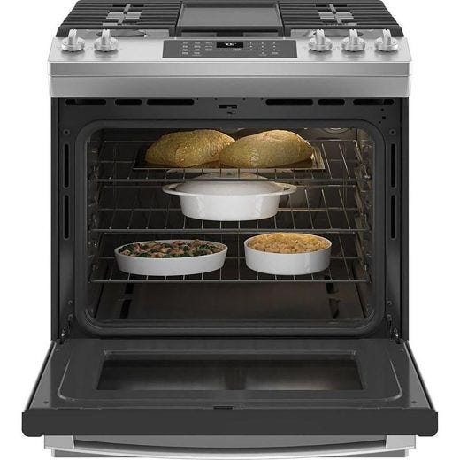 30" Slide-in Gas Range with Convection Technology