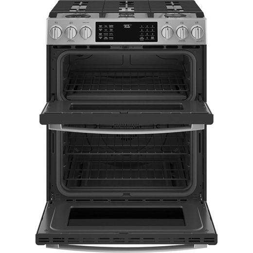 30" Slide-In Double Oven Gas Range with WiFi