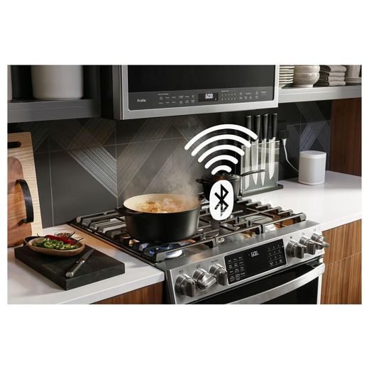 30" Slide-In Convection Gas Range with WiFi Connect