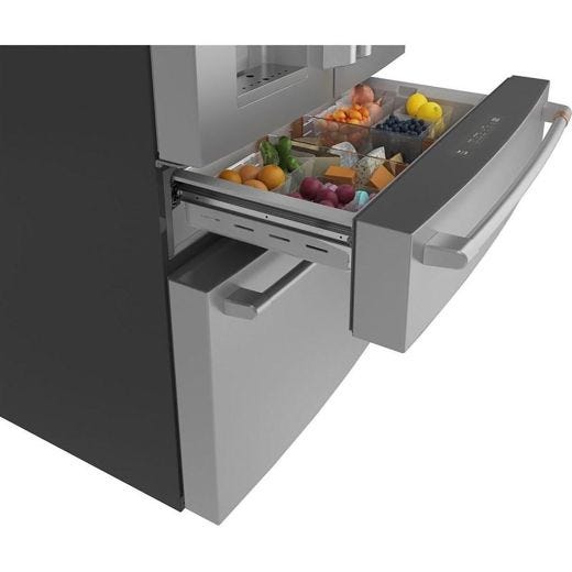 36" 22.3 cu.ft. Wi-Fi Counter-Depth 4-Door Refrigerator