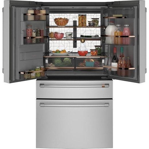 36" 22.3 cu.ft. Wi-Fi Counter-Depth 4-Door Refrigerator