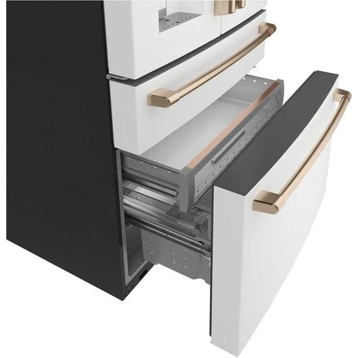 36" 22.3 cu.ft. Wi-Fi Counter-Depth 4-Door Refrigerator