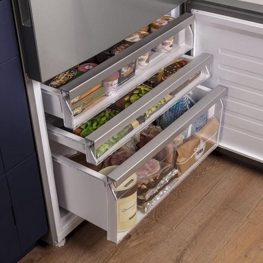 32" 17.7 cu.ft. Counter-Depth Bottom Mount Refrigerator