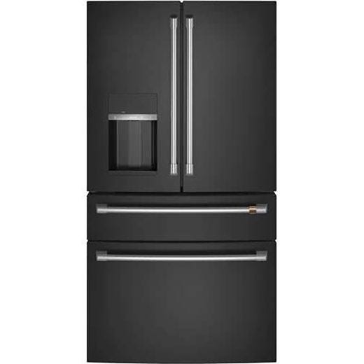 36" 27.6 cu.ft. French 4-Door Refrigerator Black