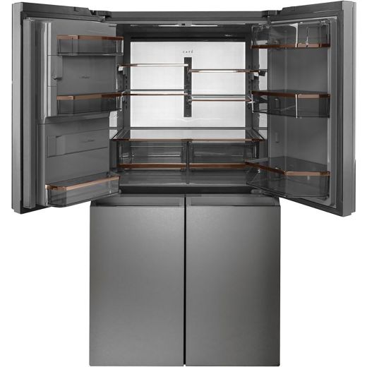36" 27.4 cu.ft. 4-Door Refrigerator in Platinum Glass
