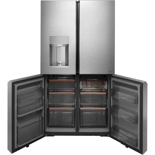 36" 27.4 cu.ft. 4-Door Refrigerator in Platinum Glass