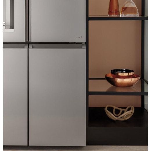 36" 27.4 cu.ft. 4-Door Refrigerator in Platinum Glass
