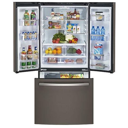 30" 20.8 cu.ft. French Door Bottom-Mount Refrigerator