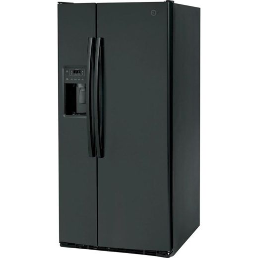 33" 23 cu.ft. Side-By-Side Refrigerator with Water & Ice
