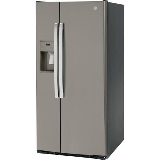 33" 23 cu.ft. Side-By-Side Refrigerator with Water & Ice