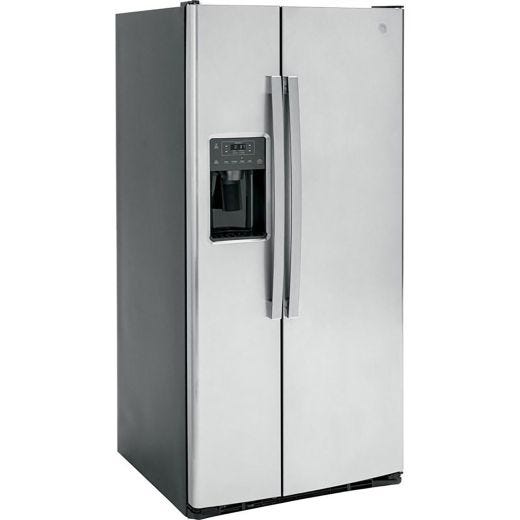 33" 23 cu.ft. Side-By-Side Refrigerator with Water & Ice