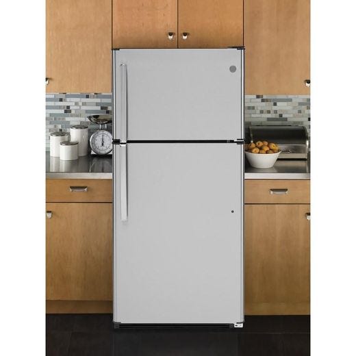 30" 18 Cu. ft. Top-Freezer Refrigerator Stainless
