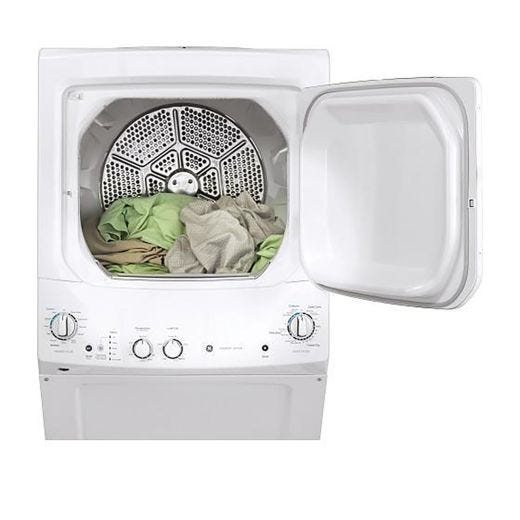 Stacked Washer/Dryer Electric Laundry Center 24"