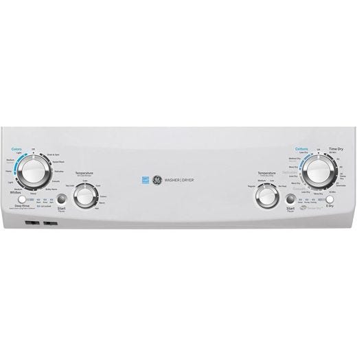 Stacked Washer/Dryer Electric Laundry Center 27"