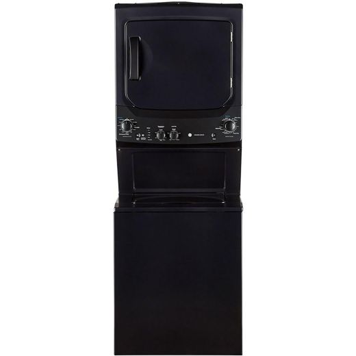 Stacked Washer/Dryer Electric Laundry Center diamond grey