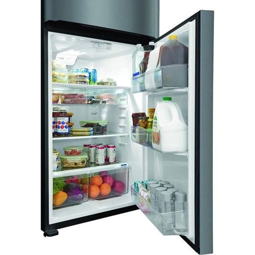 30" 20 cu.ft. Freestanding Top Freezer with LED Lighting