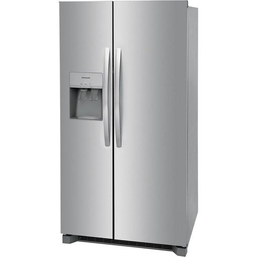 36" 25.6 cu.ft. Side-by-Side Refrigerator w/ Ice & Water