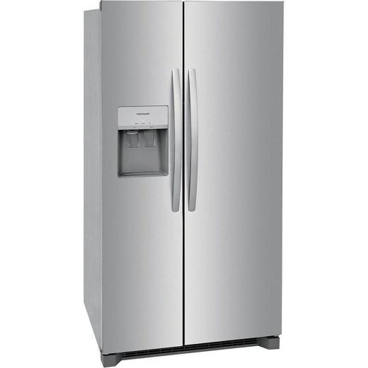 36" 25.6 cu.ft. Side-by-Side Refrigerator w/ Ice & Water