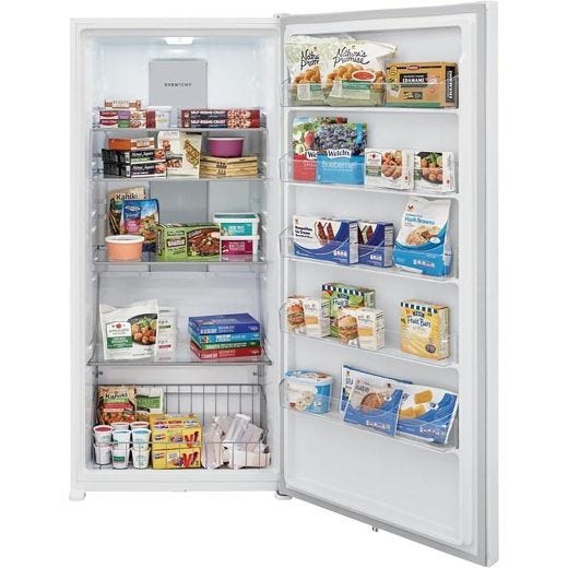 20 cu.ft. Upright Freezer with LED Lighting