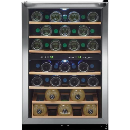 45 Bottle Two-Zone Wine Cooler
