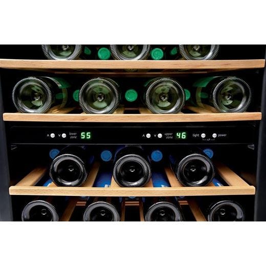 45 Bottle Two-Zone Wine Cooler