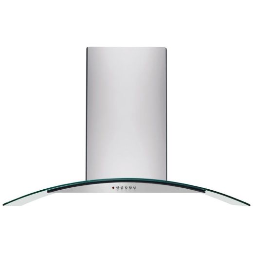 30" Glass Canopy Wall-Mount Hood