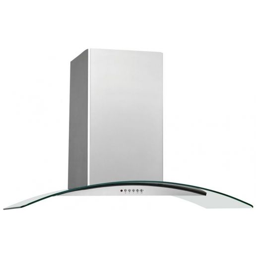 36" Glass Canopy Wall-Mount Hood