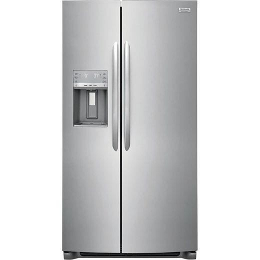 36" 25.6cf Side-by-Side Refrigerator Ice & Water