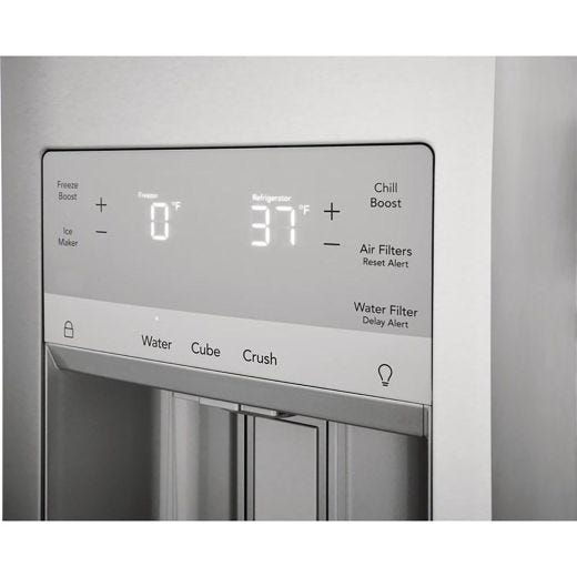 French 4-Door Refrigerator w/ External Water & Ice Dispenser