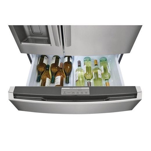 French 4-Door Refrigerator w/ External Water & Ice Dispenser
