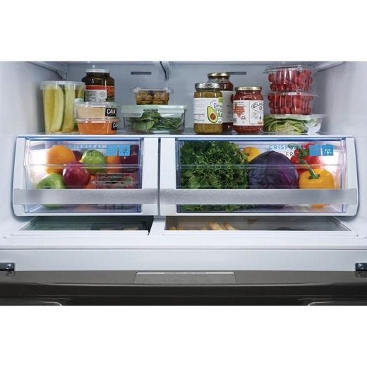 French 4-Door Refrigerator w/ External Water & Ice Dispenser