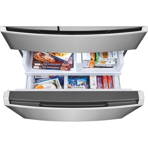 21.5 Cu. Ft. Counter-Depth 4-Door French Door Refrigerator