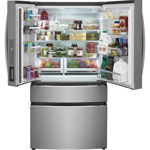 36" 22.1 cu.ft. Counter-Depth 4-Door Refrigerator