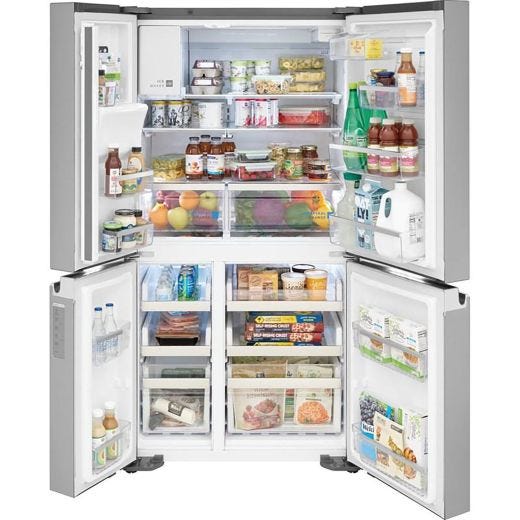 36" 21.5 cu. ft. Counter-Depth 4-Door Refrigerator