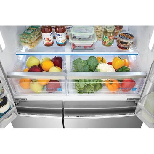 36" 21.5 cu. ft. Counter-Depth 4-Door Refrigerator