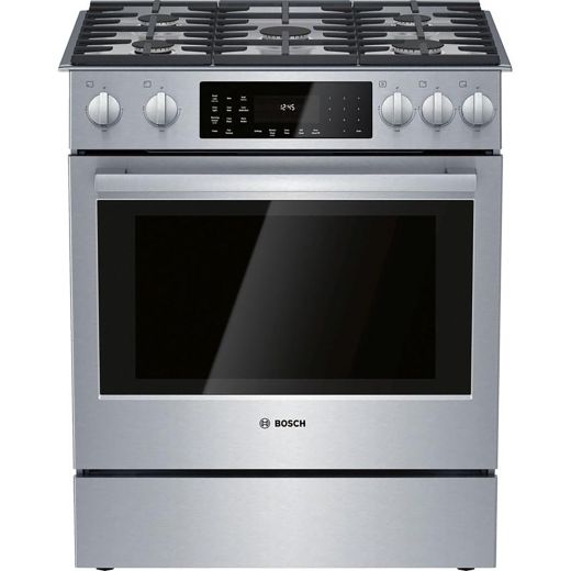 30" Dual Fuel Range 11 Specialized Cooking Modes
