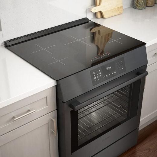 30" Induction Range with European Convection