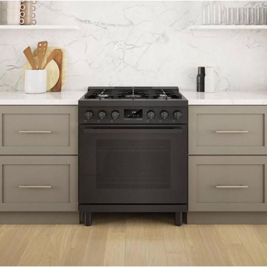 30" Dual Fuel Range with Convection Tech