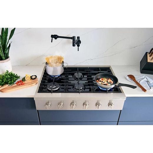 36" Built-in Gas Rangetop with OptiSim® Burner